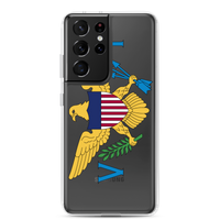 Thumbnail for United States Virgin Islands Flag Clear Case for Samsung®