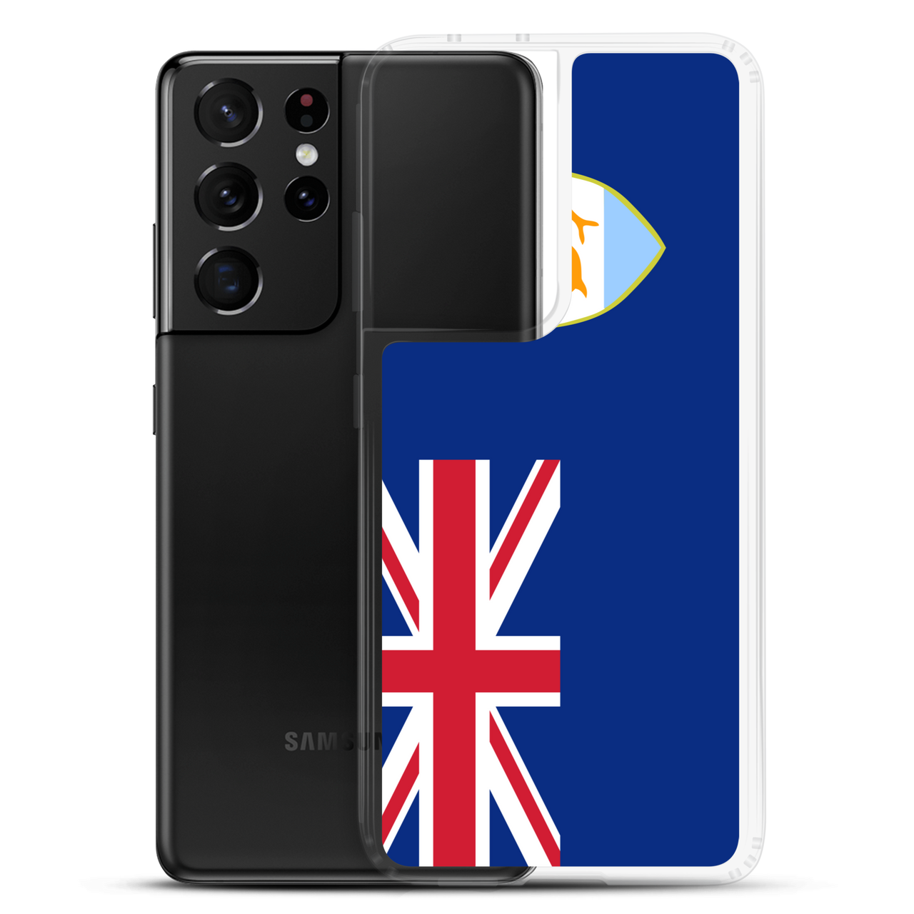 Anguilla Flag Clear Case for Samsung®