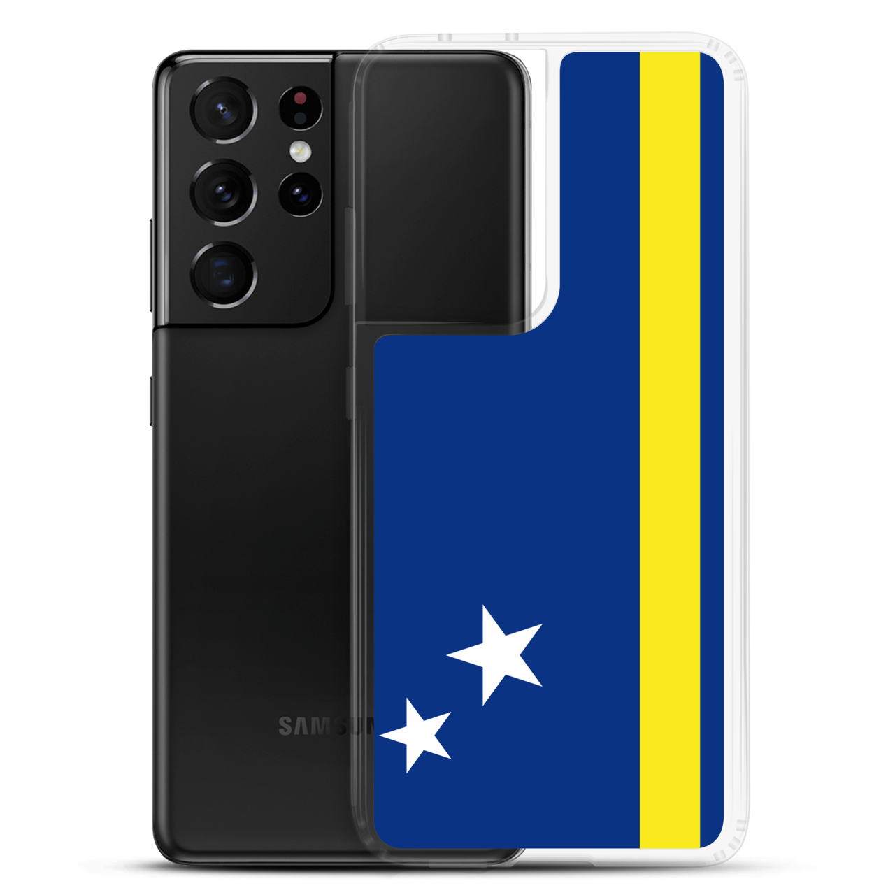 Curacao  Flag Clear Case for Samsung®