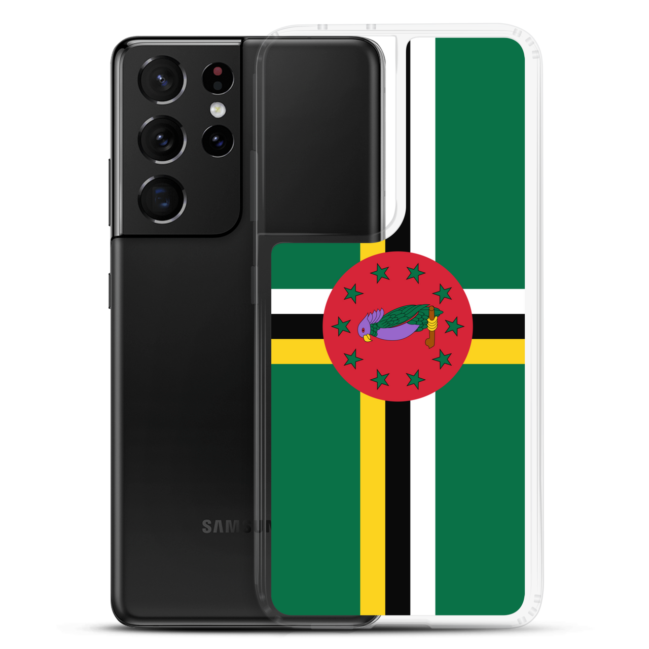 Dominica Flag Clear Case for Samsung®