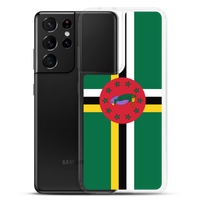 Thumbnail for Dominica Flag Clear Case for Samsung®