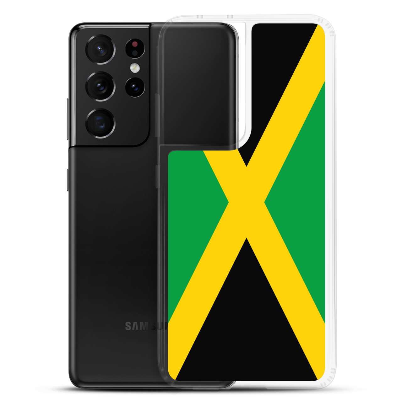 Jamaican Flag Clear Case for Samsung®