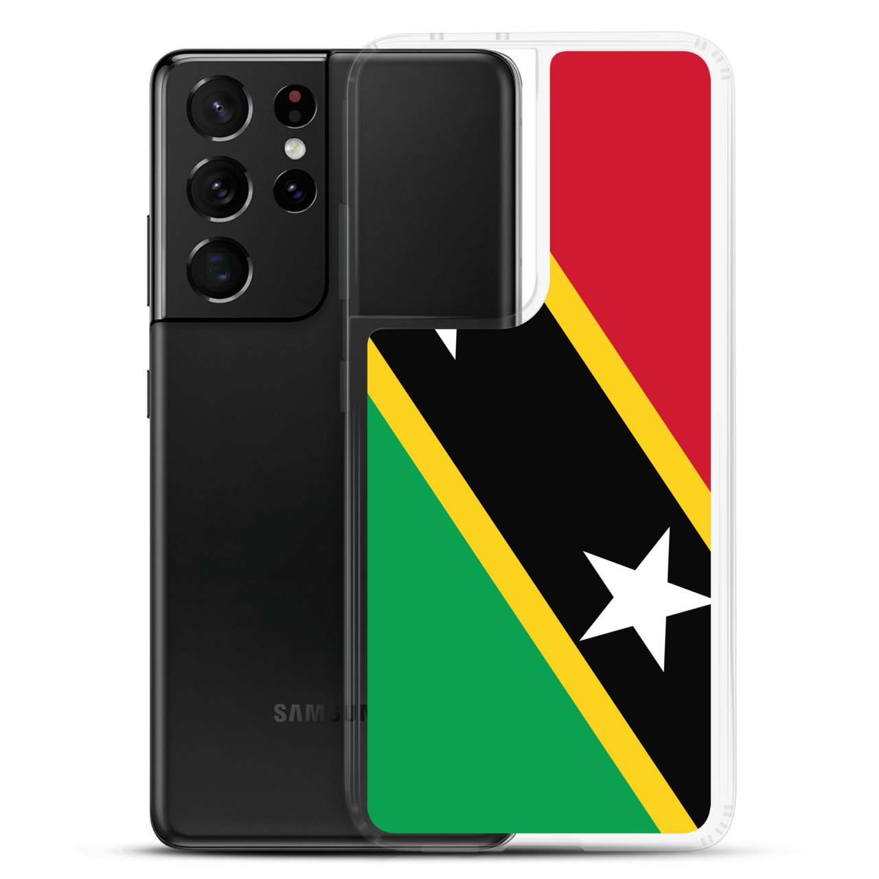 St. Kitts and Nevis Flag Clear Case for Samsung®