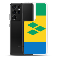 Thumbnail for St. Vincent and the Grenadines Flag Clear Case for Samsung®