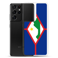 Thumbnail for Sint Eustatius Flag Clear Case for Samsung®