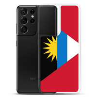 Thumbnail for Antigua and Barbuda Flag Clear Case for Samsung®