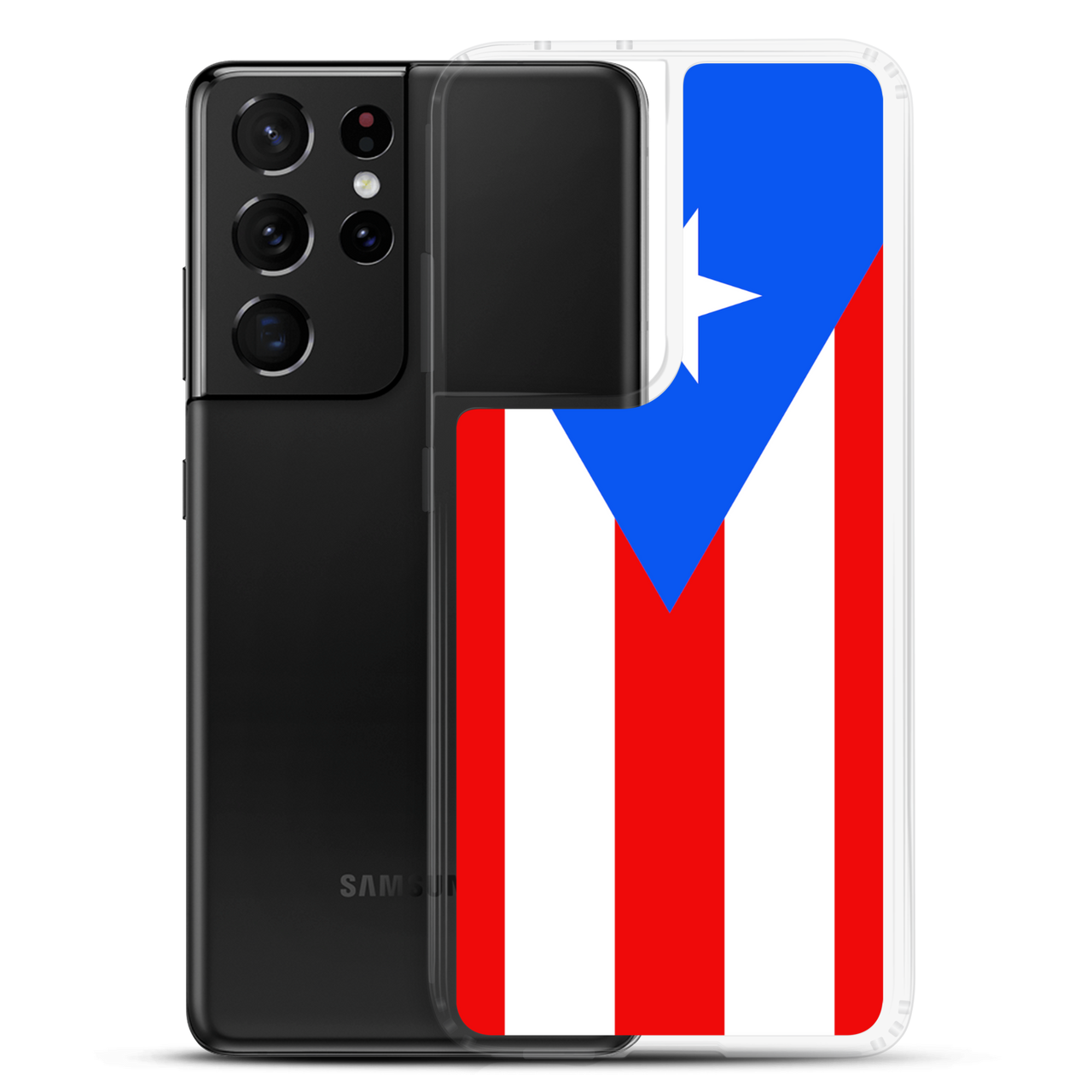 Puerto Rico Flag Clear Case for Samsung®