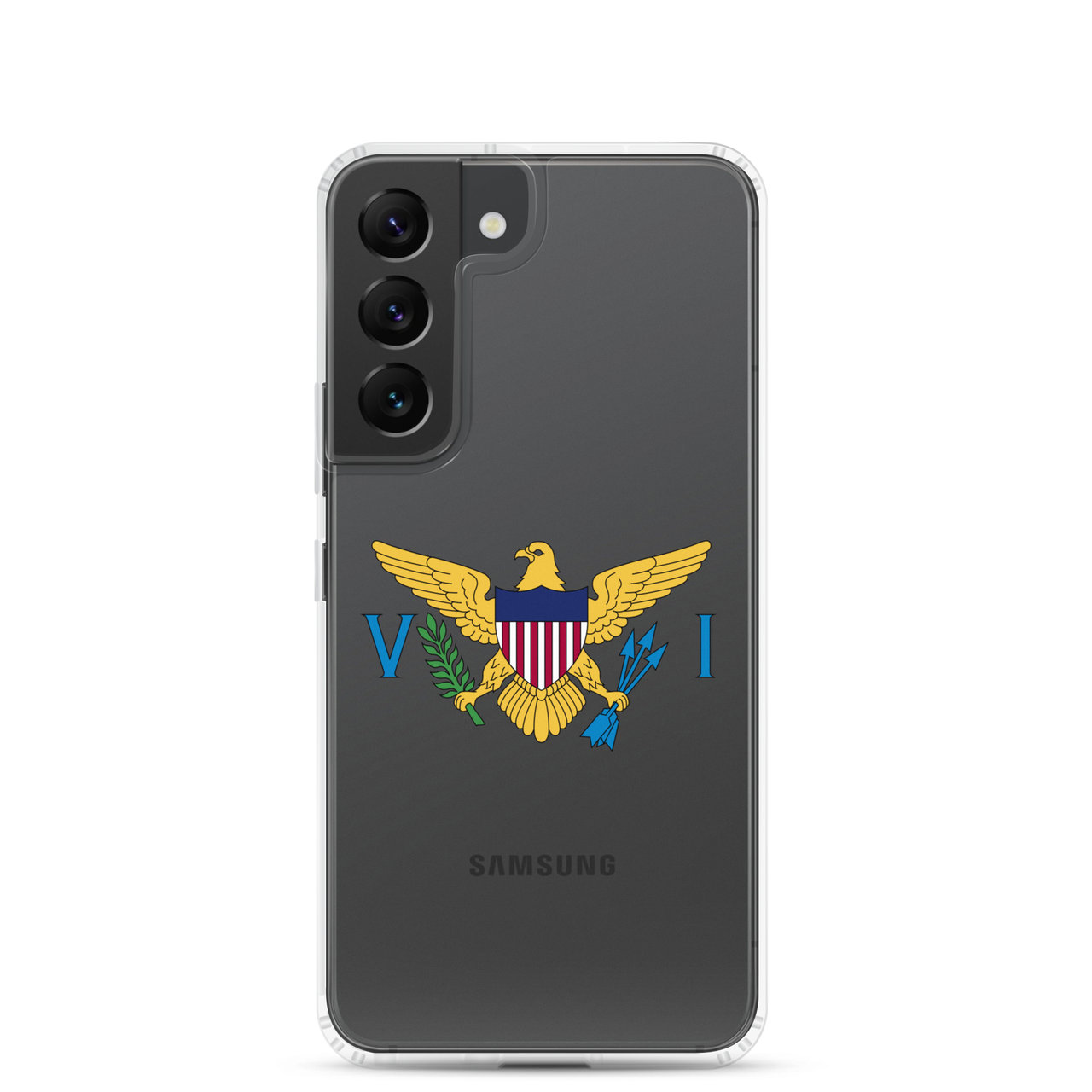 Virgin Islands Flag Clear Case for Samsung®