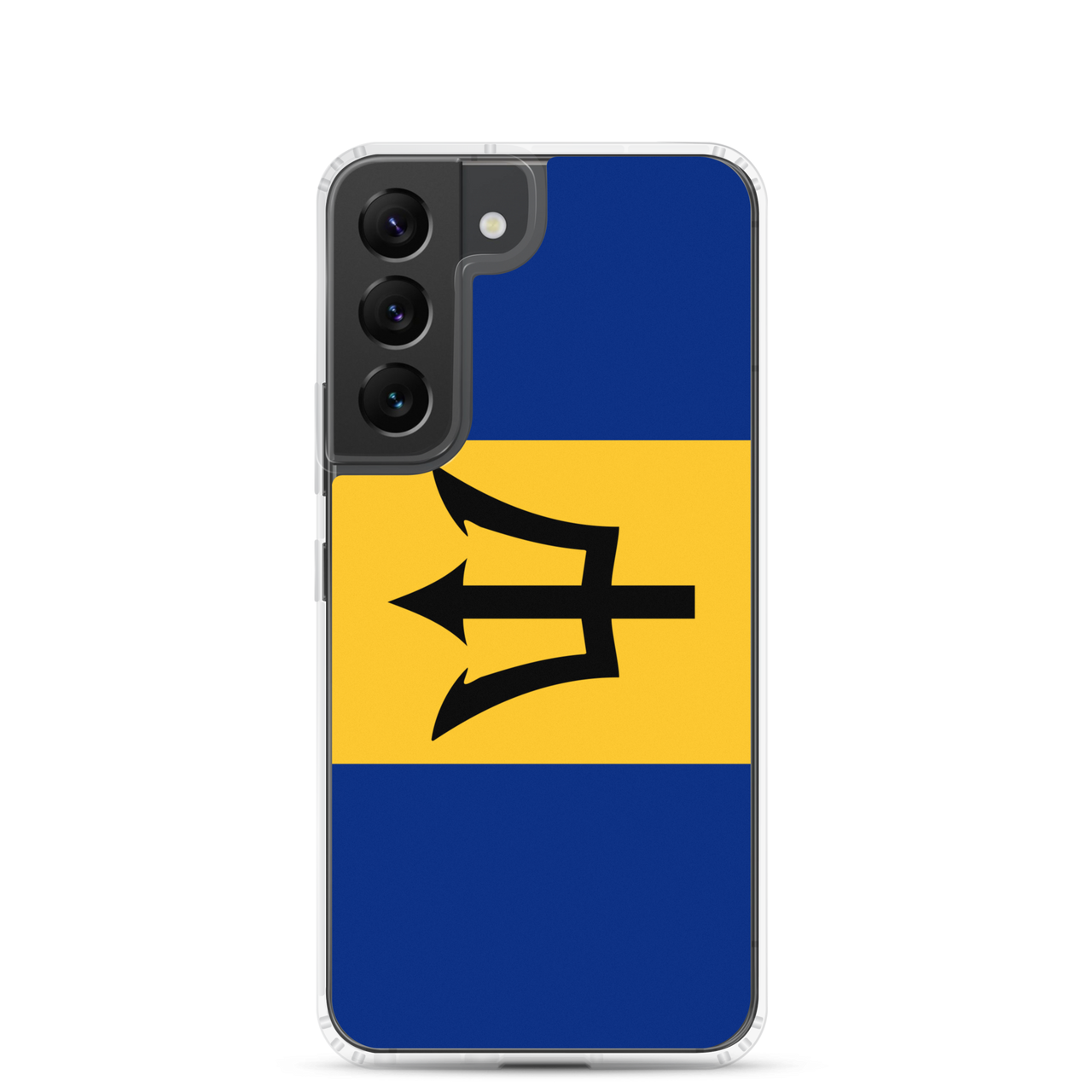 Barbados Flag Clear Case for Samsung®