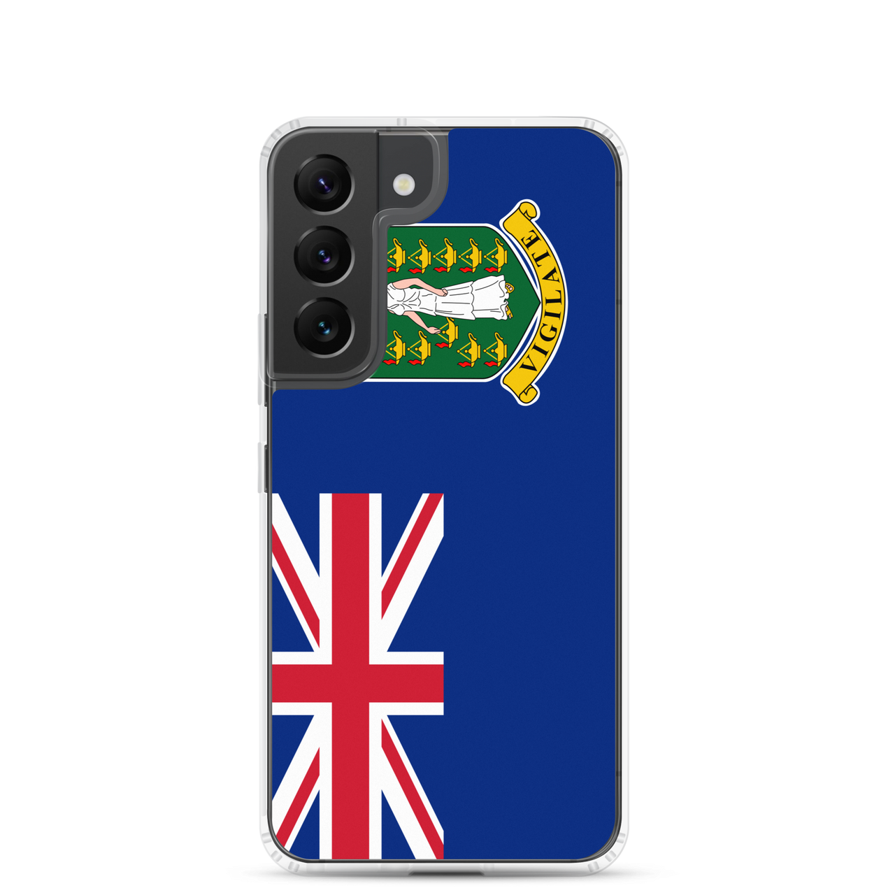 British Virgin Islands Flag Clear Case for Samsung®