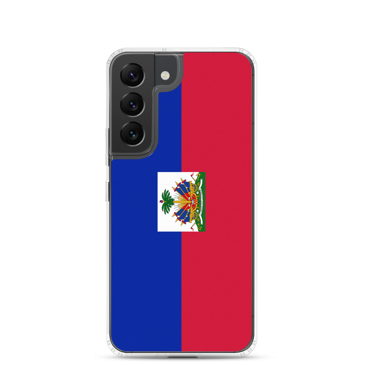 Haiti Flag Clear Case for Samsung®