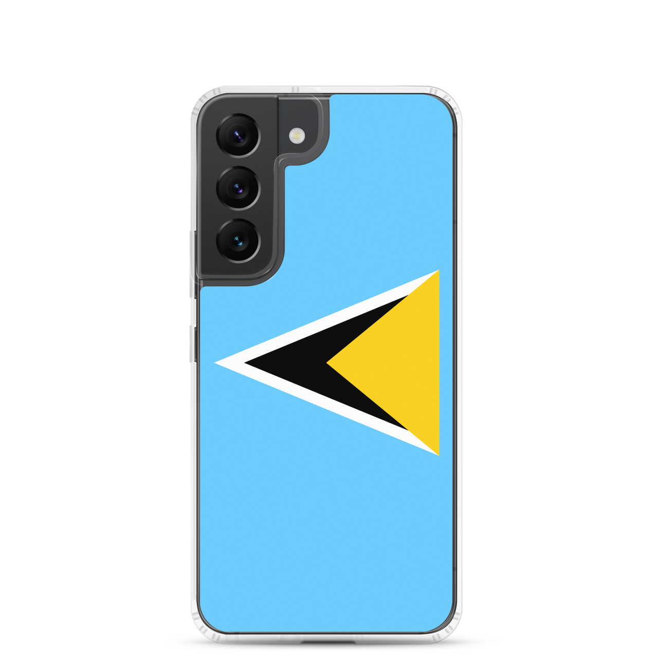 St. Lucia Flag Clear Case for Samsung®