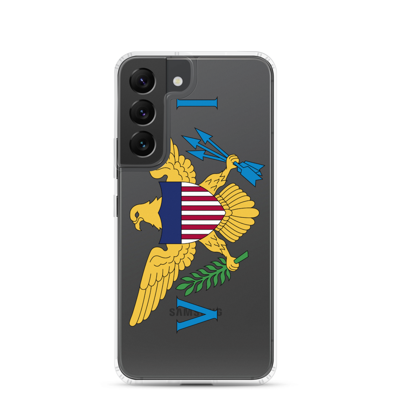 United States Virgin Islands Flag Clear Case for Samsung®