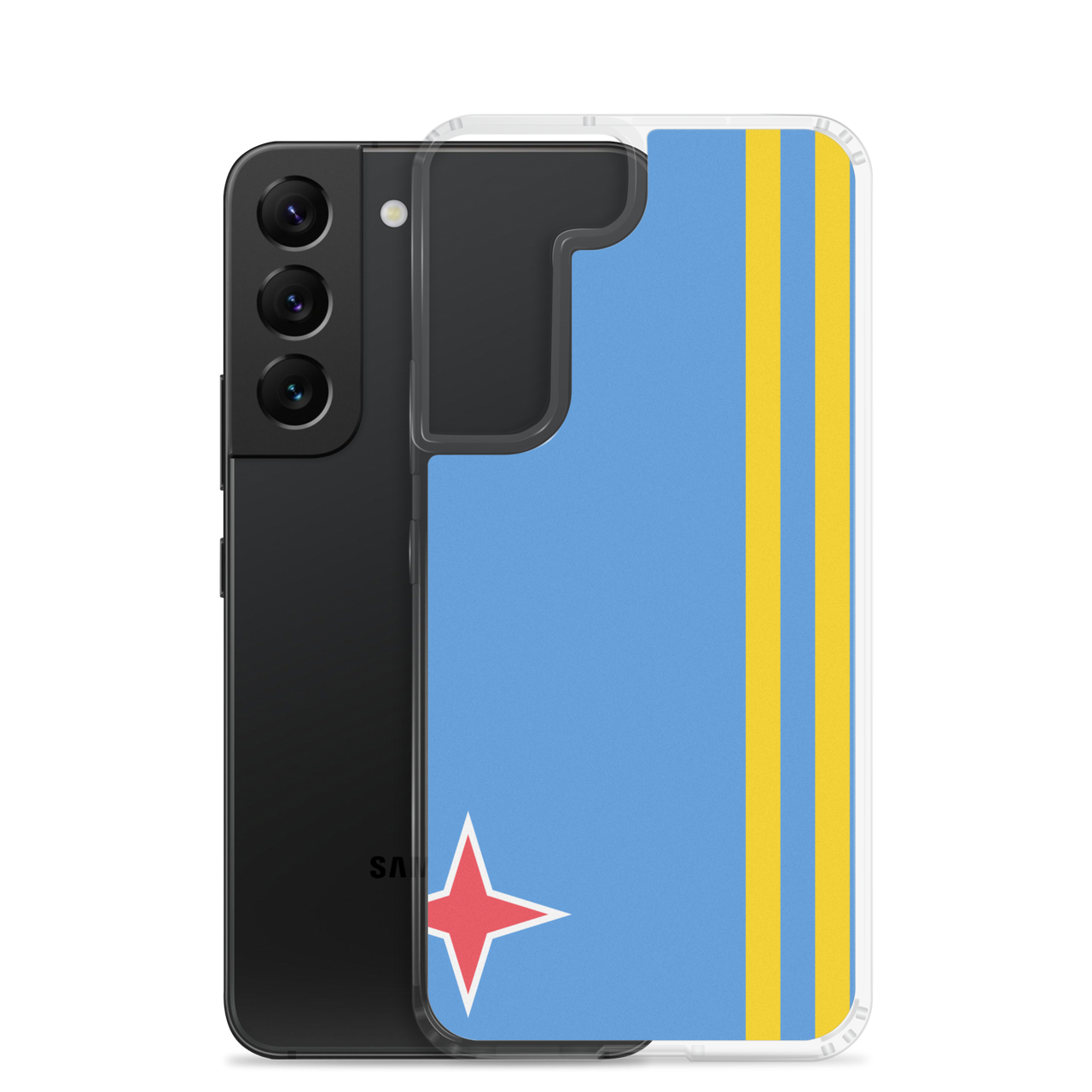 Aruba Flag Clear Case for Samsung®