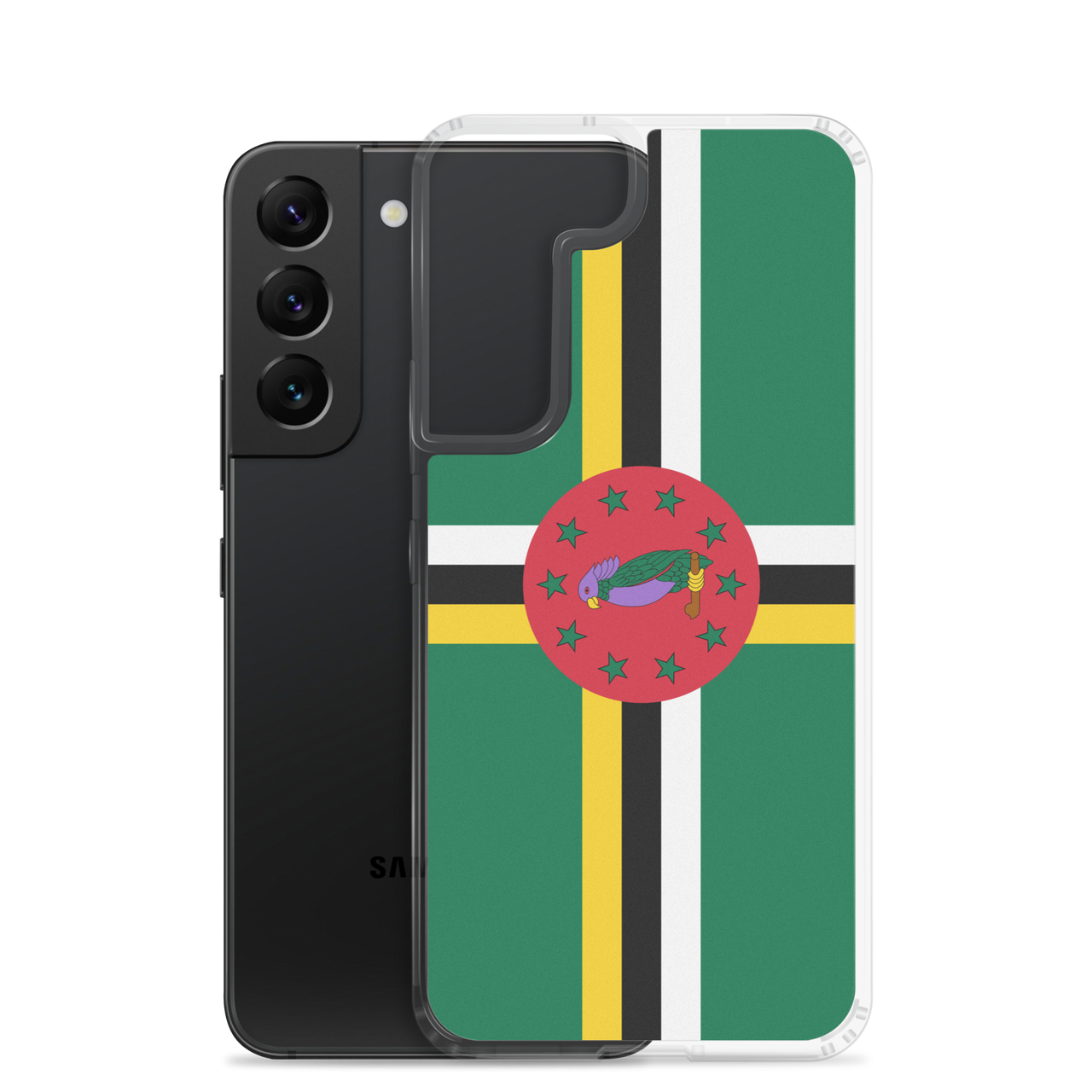 Dominica Flag Clear Case for Samsung®