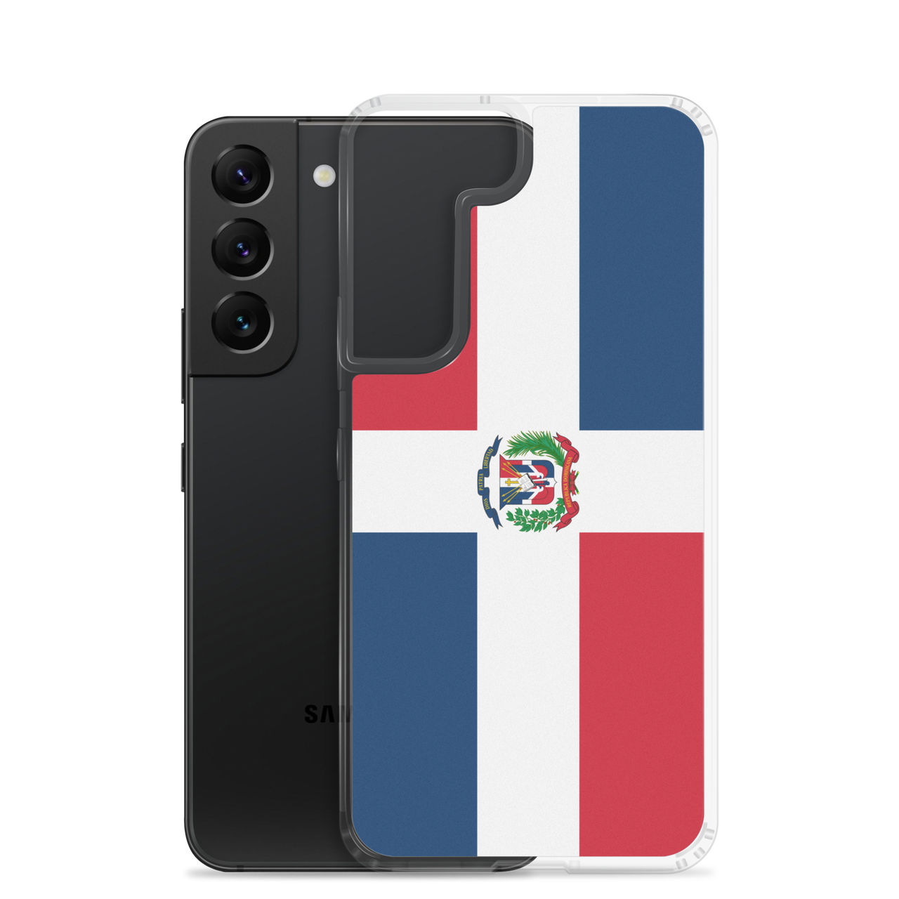 Dominican Republic Flag Clear Case for Samsung®