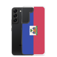 Thumbnail for Haiti Flag Clear Case for Samsung®