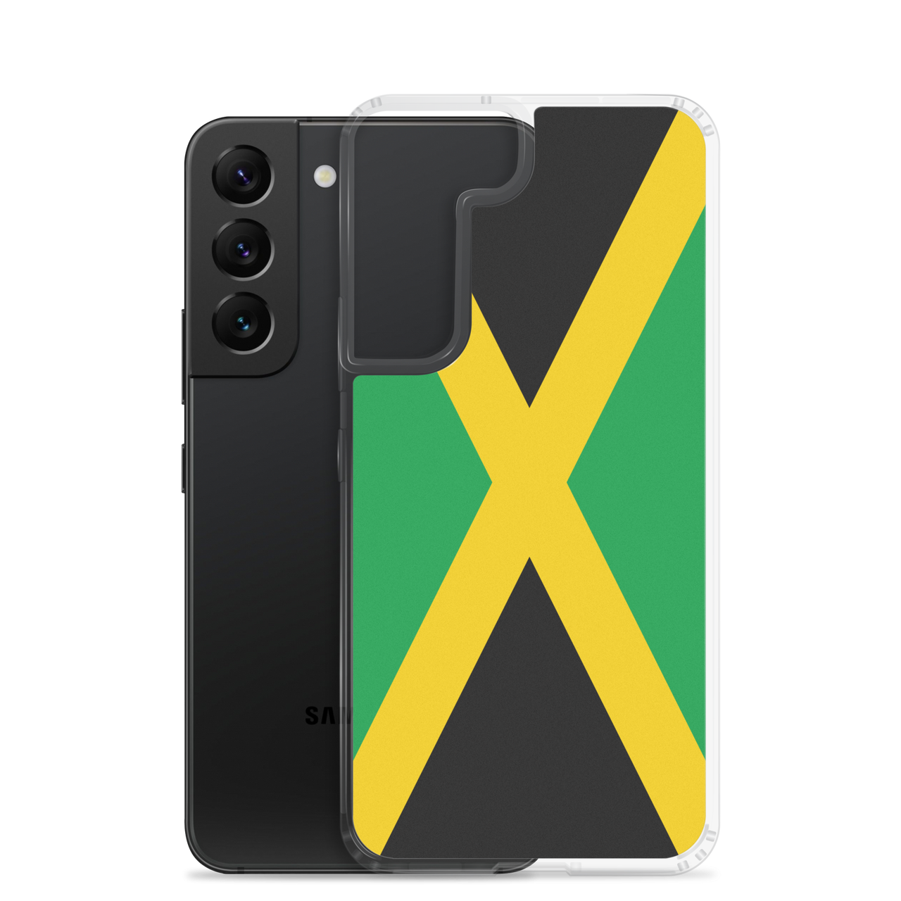 Jamaican Flag Clear Case for Samsung®