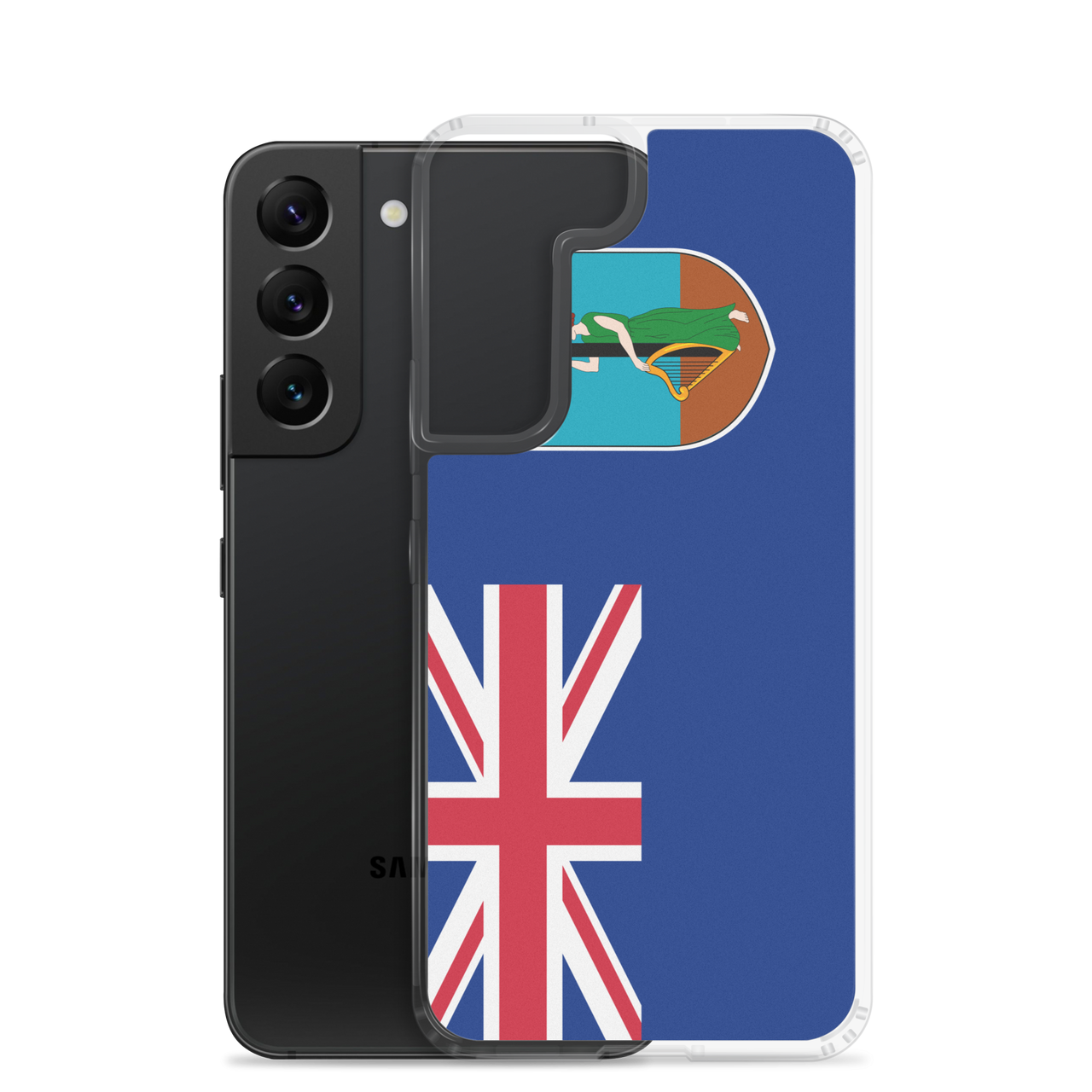 Montserrat Flag Clear Case for Samsung®