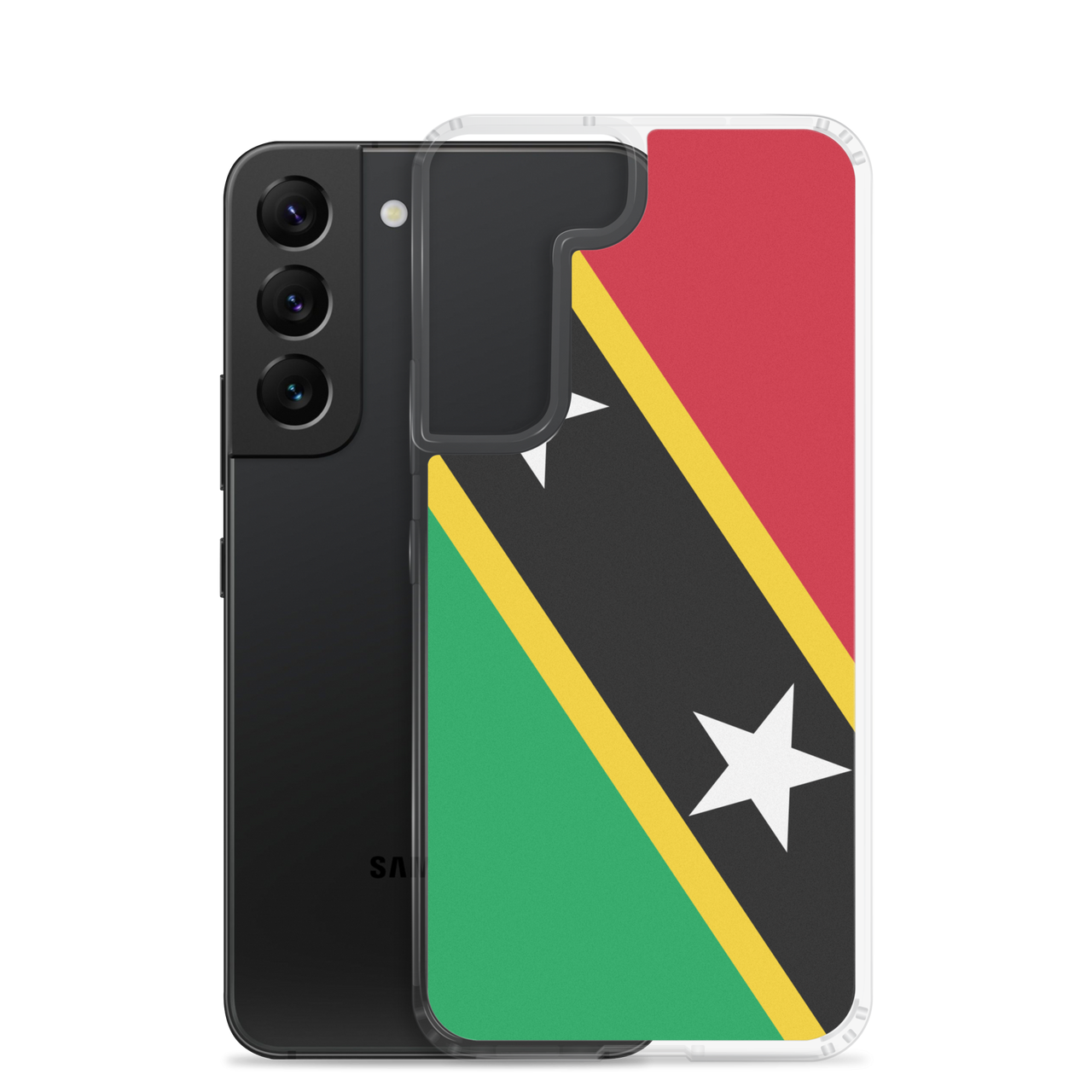 St. Kitts and Nevis Flag Clear Case for Samsung®