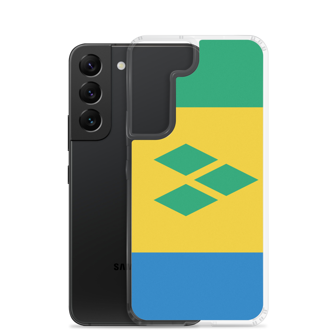 St. Vincent and the Grenadines Flag Clear Case for Samsung®