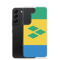 Thumbnail for St. Vincent and the Grenadines Flag Clear Case for Samsung®