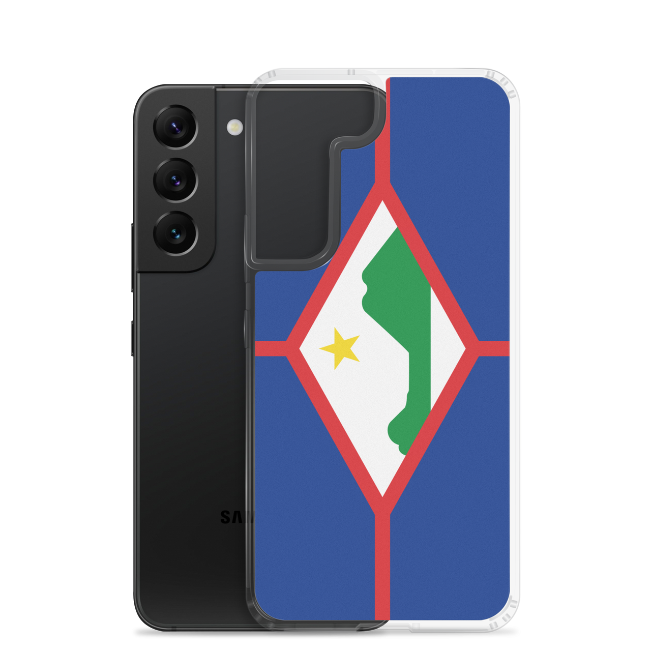 Sint Eustatius Flag Clear Case for Samsung®