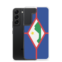 Thumbnail for Sint Eustatius Flag Clear Case for Samsung®