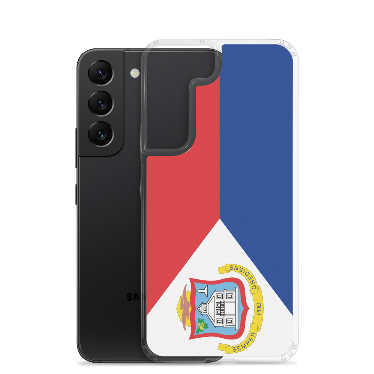 Sint Maarten Flag Clear Case for Samsung®