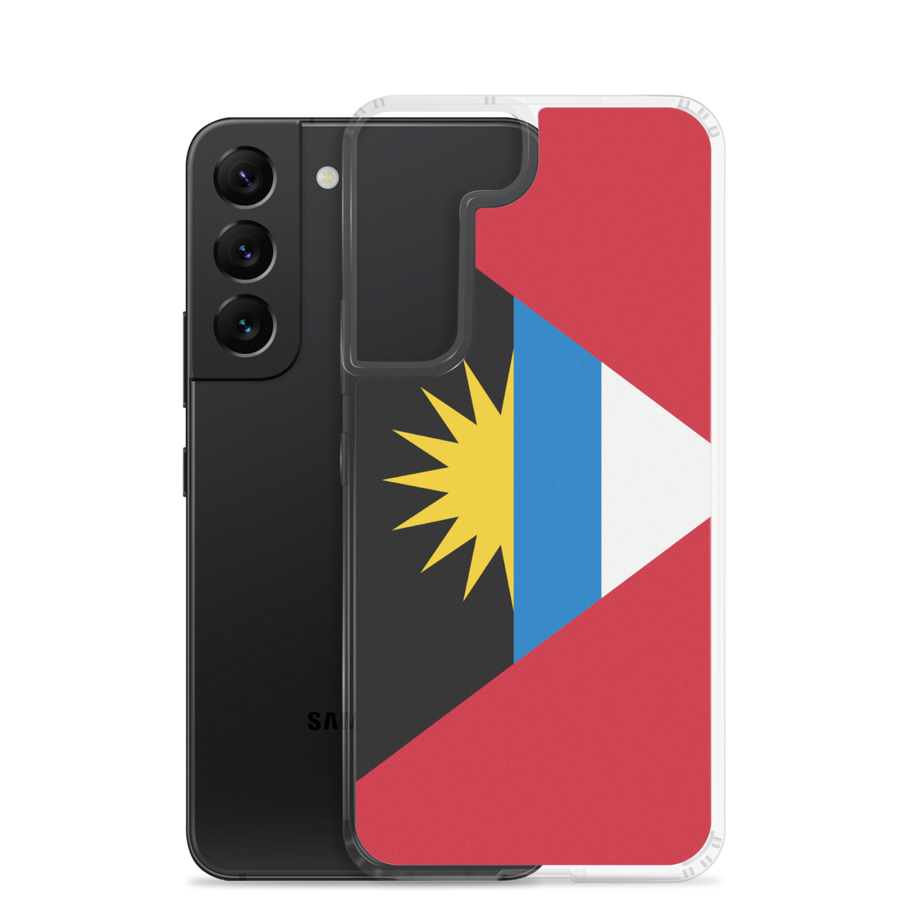 Antigua and Barbuda Flag Clear Case for Samsung®