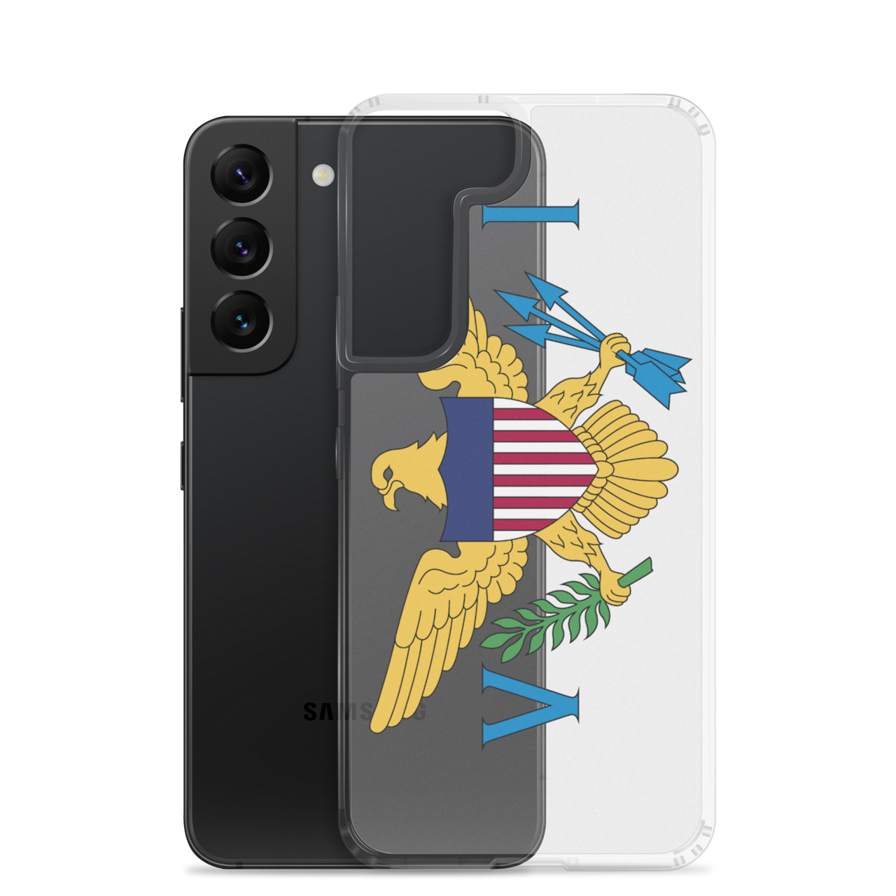 United States Virgin Islands Flag Clear Case for Samsung®