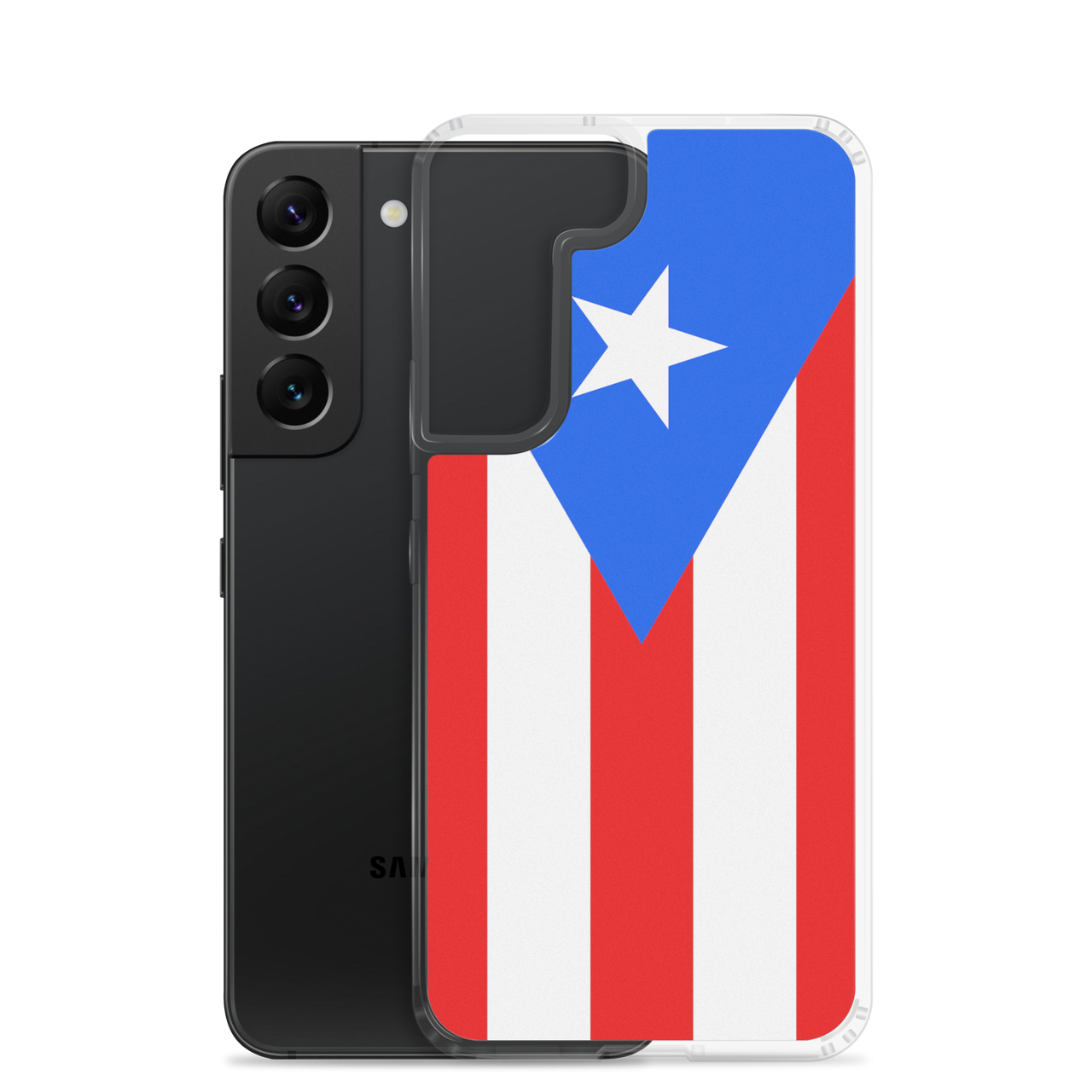 Puerto Rico Flag Clear Case for Samsung®