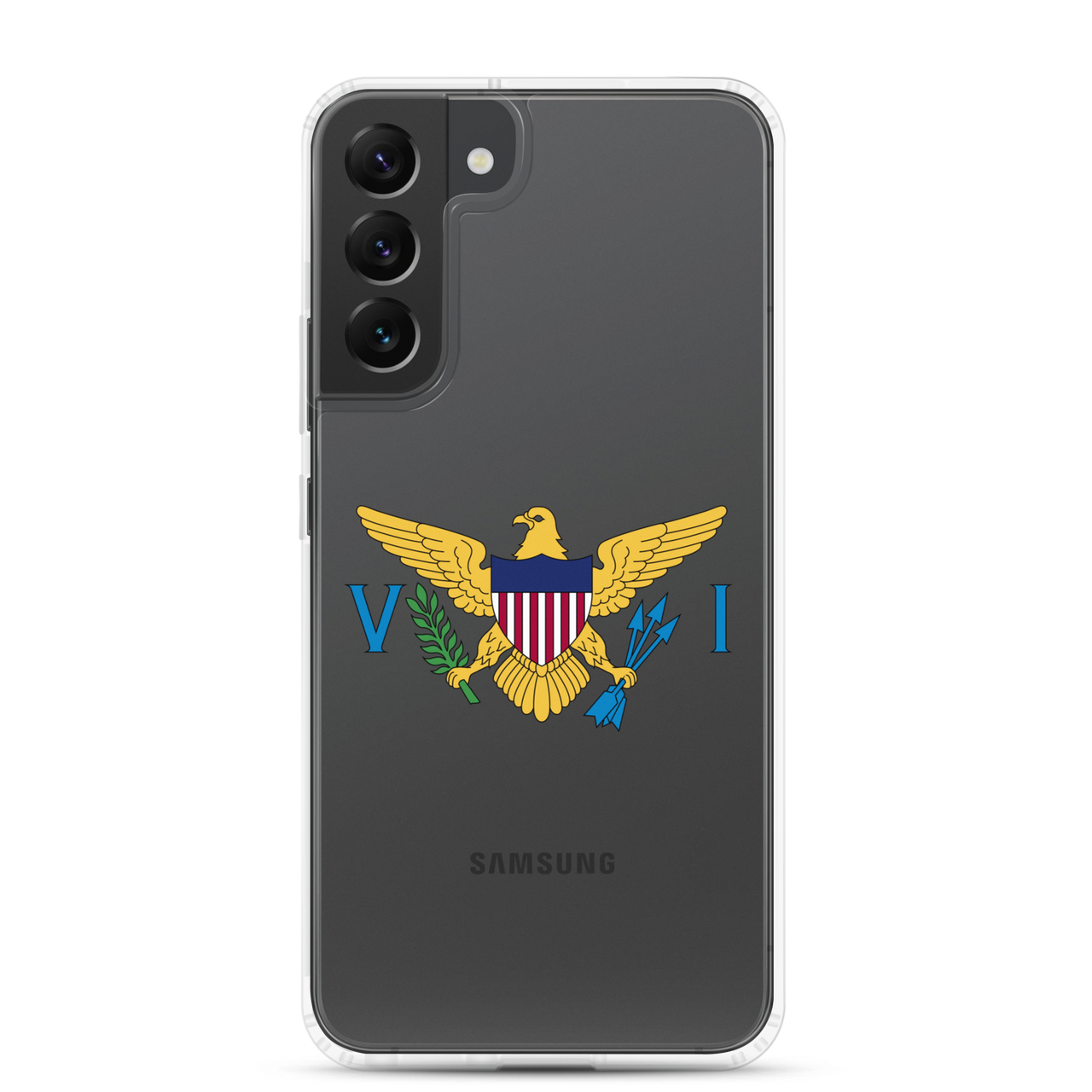 Virgin Islands Flag Clear Case for Samsung®