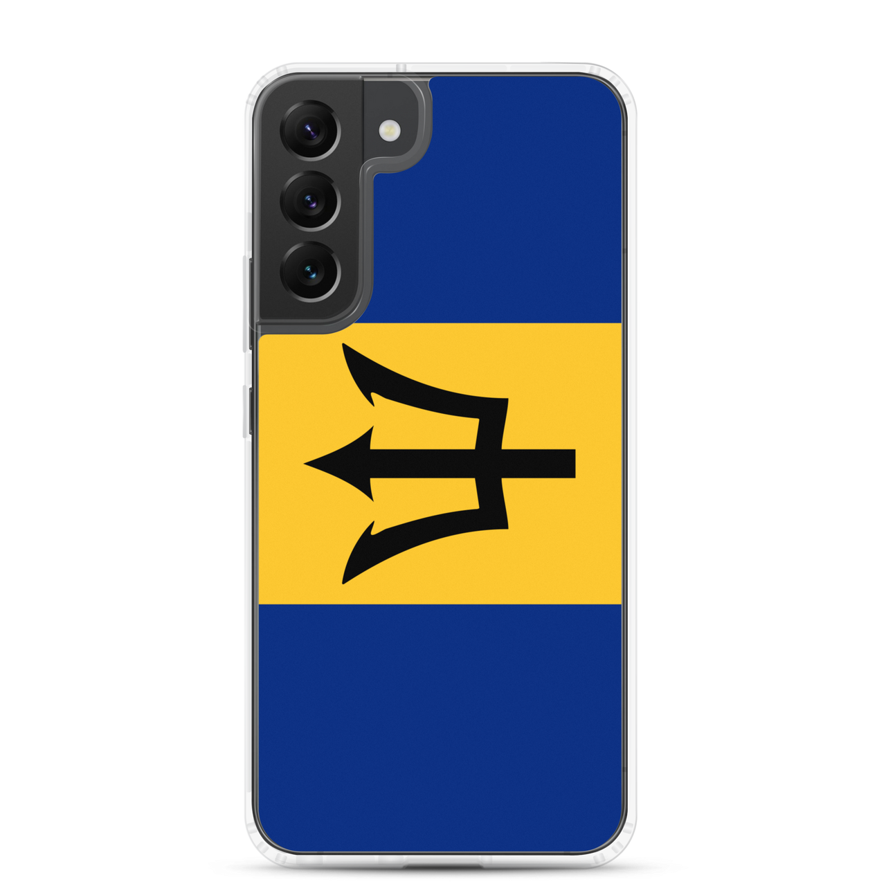 Barbados Flag Clear Case for Samsung®