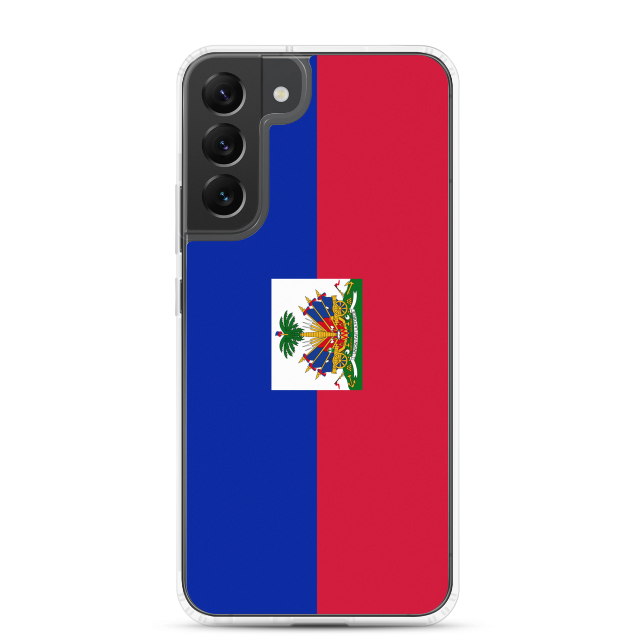 Haiti Flag Clear Case for Samsung®