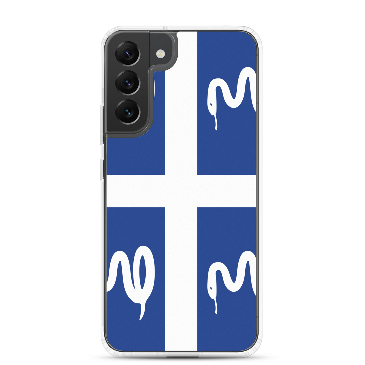 Martinique Flag Clear Case for Samsung®