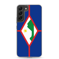 Thumbnail for Sint Eustatius Flag Clear Case for Samsung®