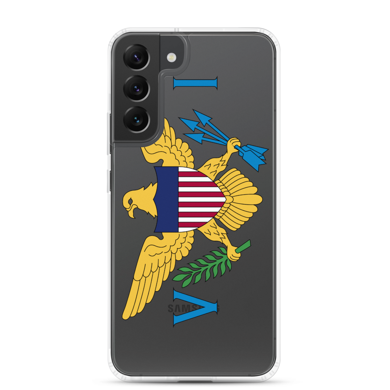 United States Virgin Islands Flag Clear Case for Samsung®