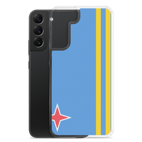 Thumbnail for Aruba Flag Clear Case for Samsung®