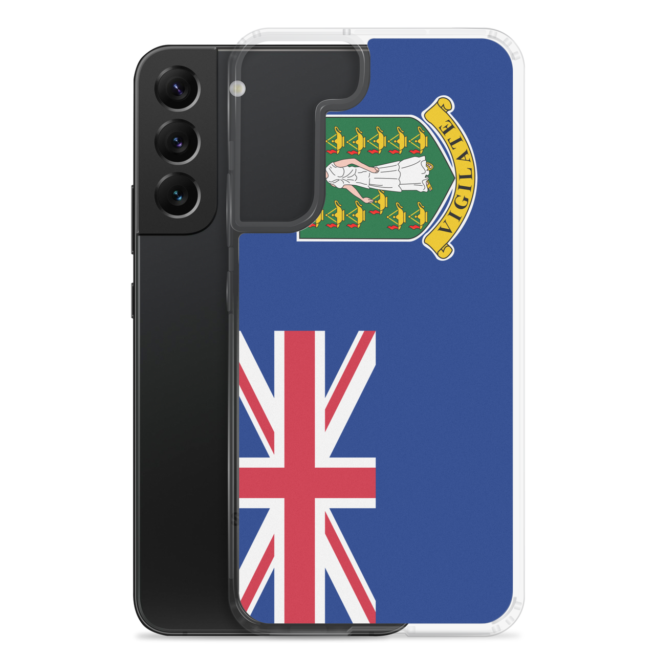 British Virgin Islands Flag Clear Case for Samsung®