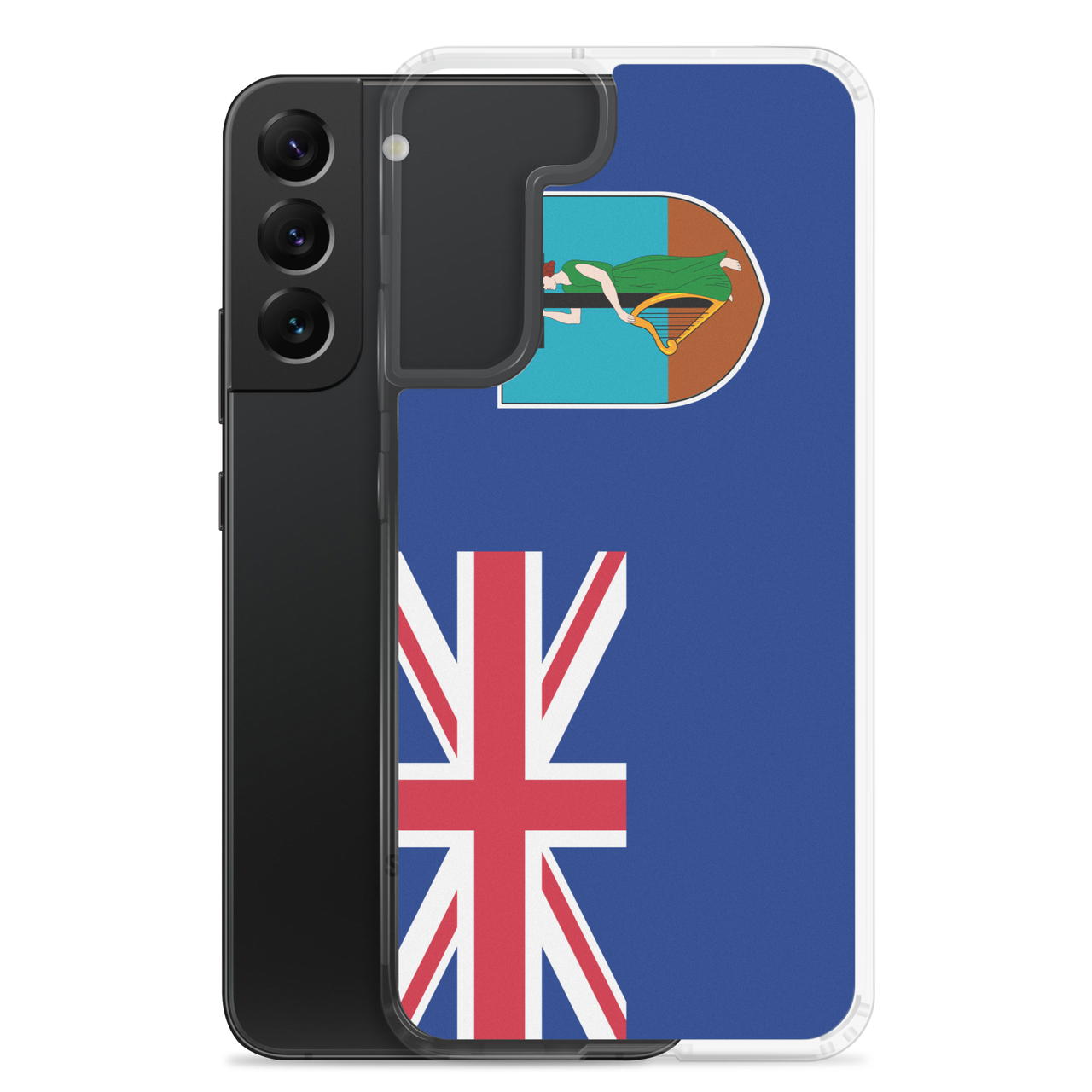 Montserrat Flag Clear Case for Samsung®