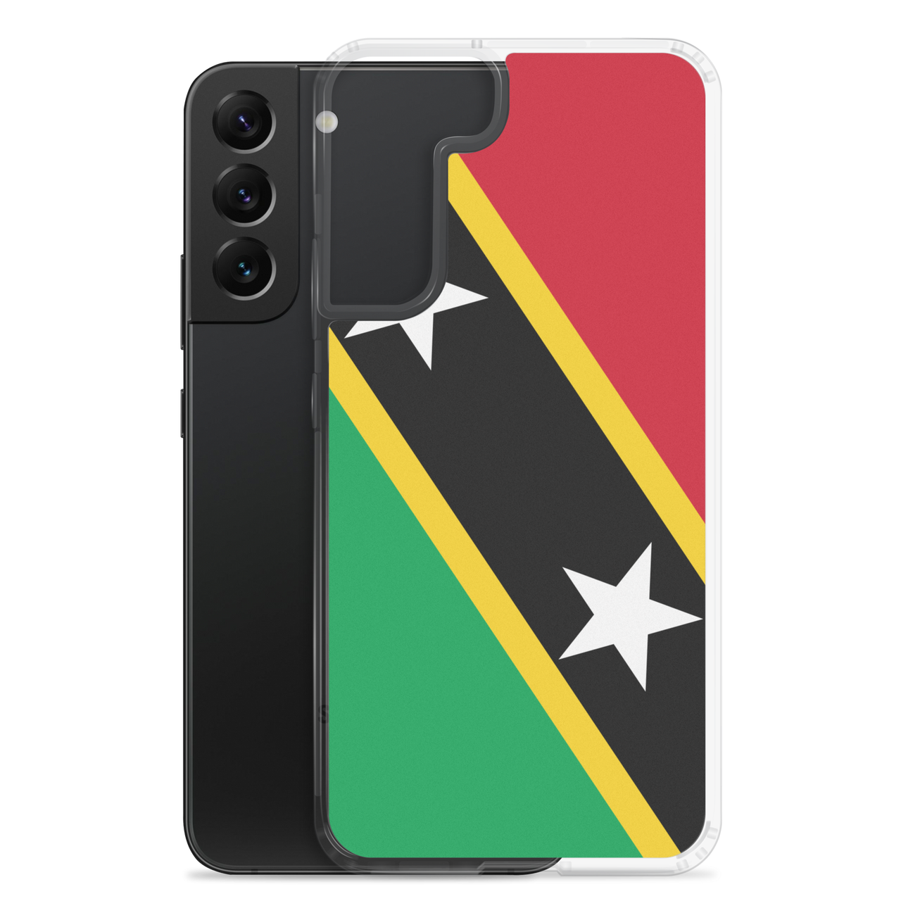 St. Kitts and Nevis Flag Clear Case for Samsung®