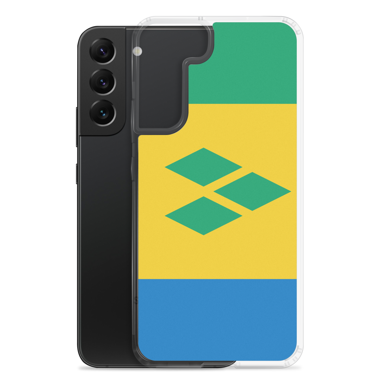 St. Vincent and the Grenadines Flag Clear Case for Samsung®