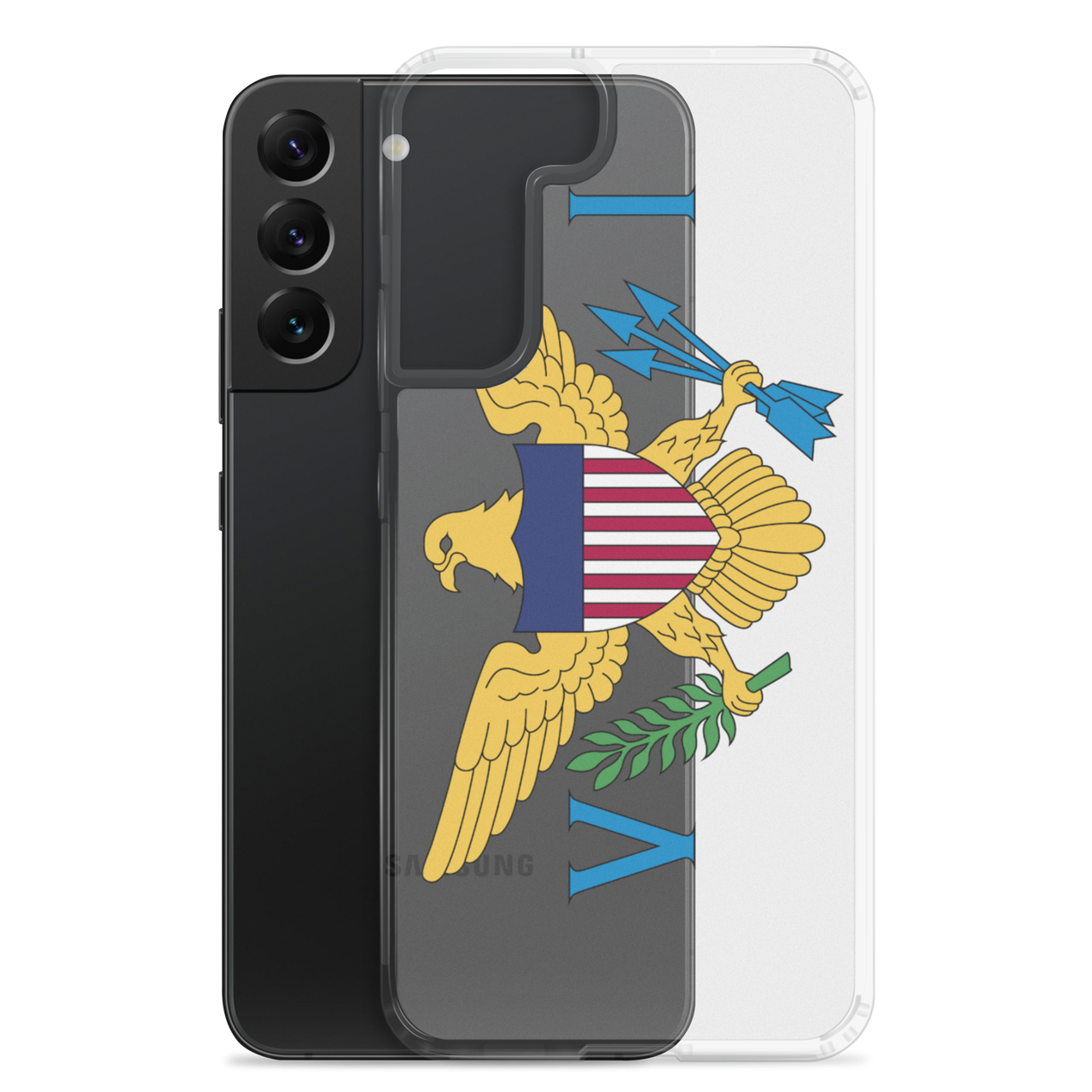 United States Virgin Islands Flag Clear Case for Samsung®