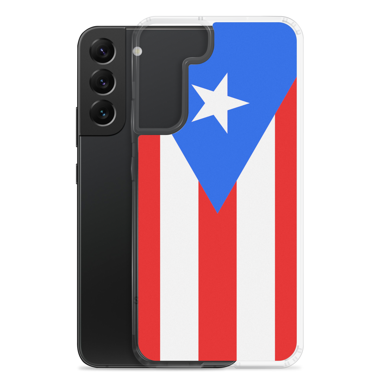 Puerto Rico Flag Clear Case for Samsung®