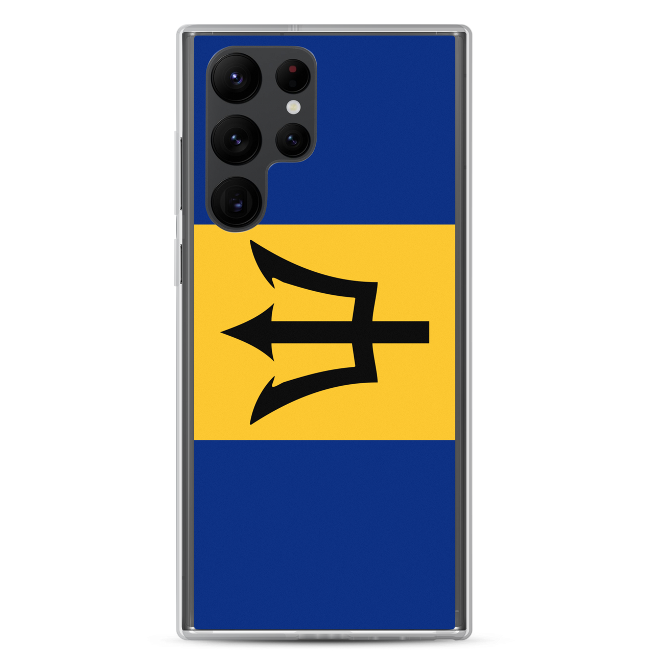 Barbados Flag Clear Case for Samsung®