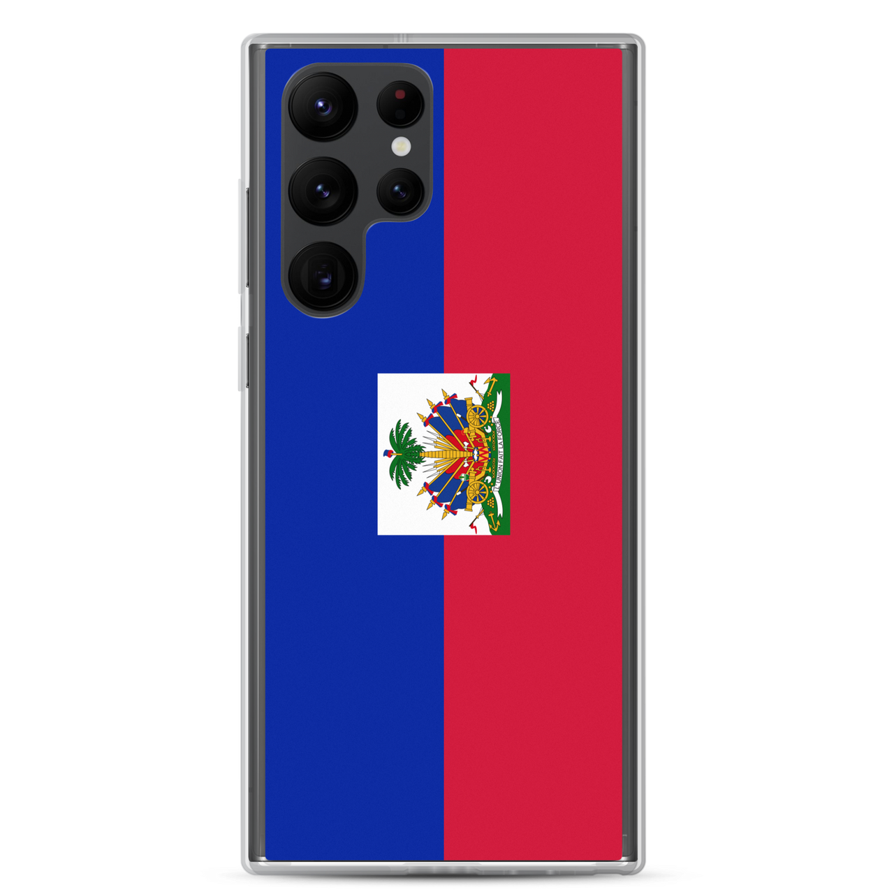 Haiti Flag Clear Case for Samsung®