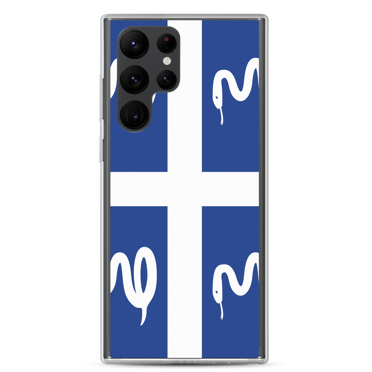 Martinique Flag Clear Case for Samsung®