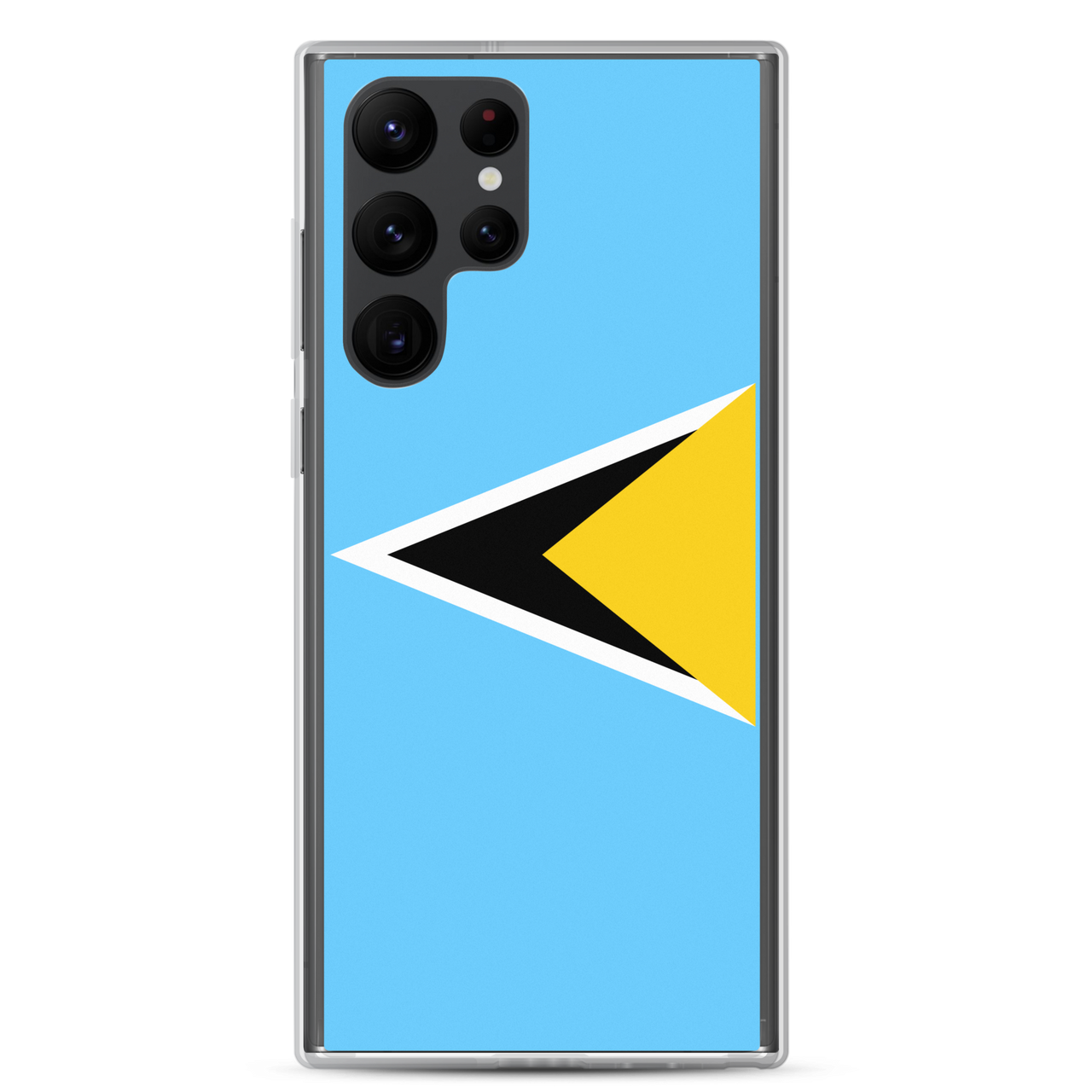 St. Lucia Flag Clear Case for Samsung®