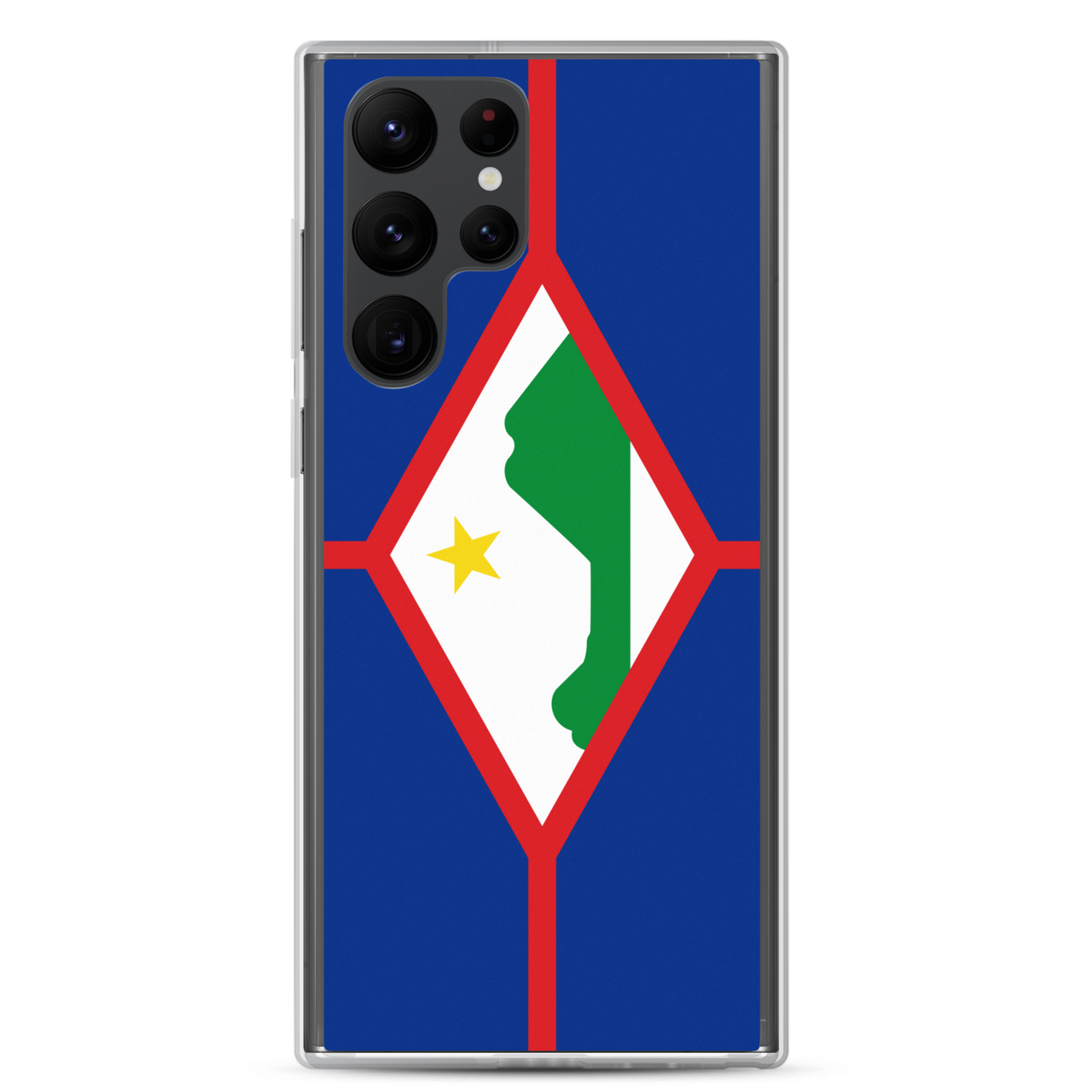 Sint Eustatius Flag Clear Case for Samsung®